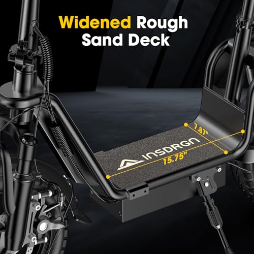 48V 10.4AH Foldable Electric Scooter with Seat C9549