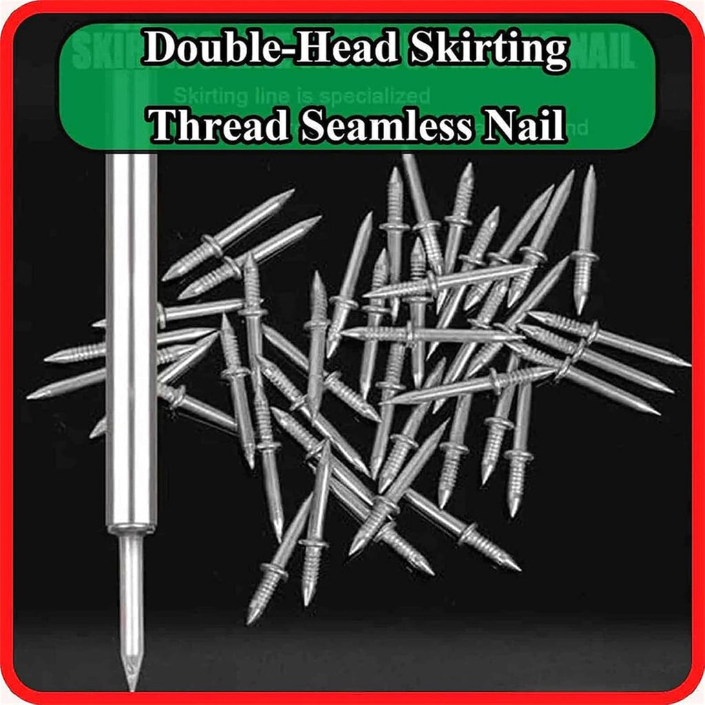 202pcs Double Head Skirting Thread Nails P665