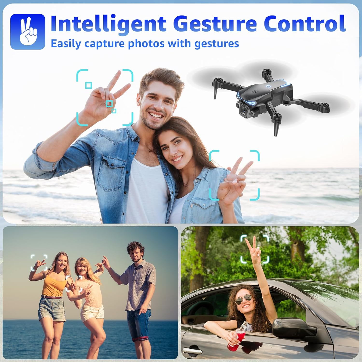 1080P HD FPV Mini Drone with Camera X45569