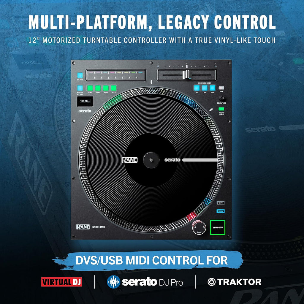 Serato Mixer Bundle with Motorized Turntables V963