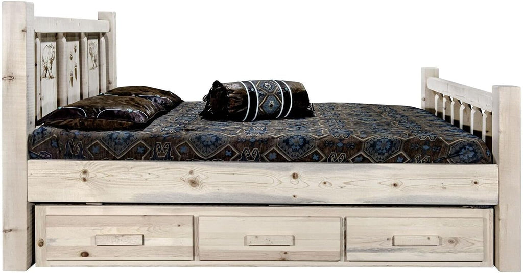 Queen Storage Bed V83902