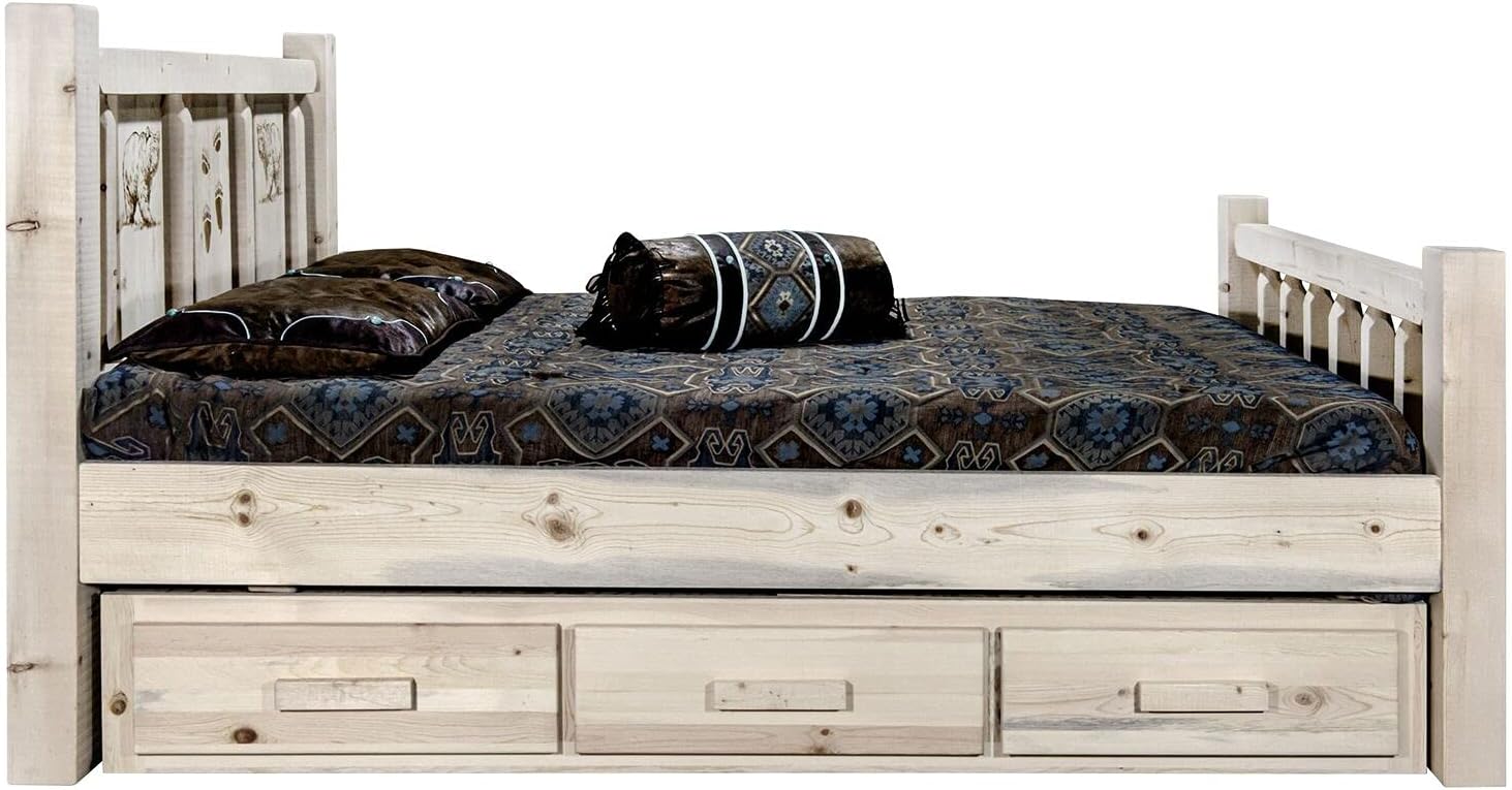 Queen Storage Bed V83902