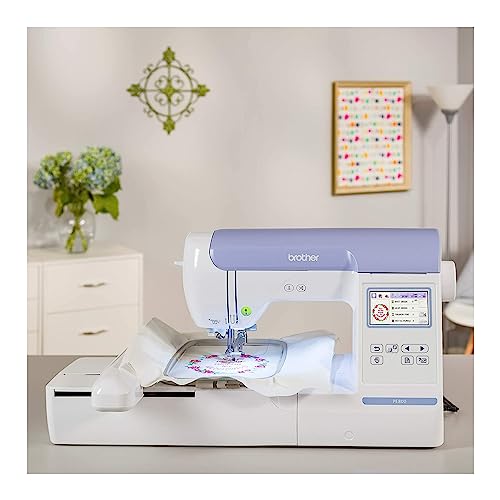 Embroidery Machine with 5" x 7" Hoop Area, 138 Built-in Designs, 11 Font Styles N228217