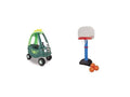 Blue Cozy Coupe Dino Basketball Set with 3 Balls H4702
