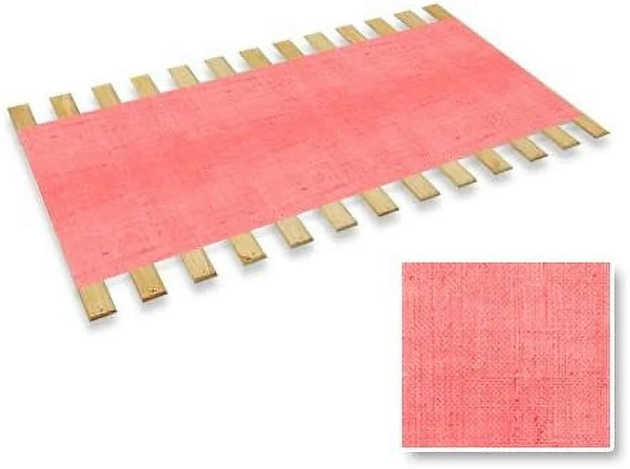 Burlap Jute Size Bed Slats Bunkie Board Support Roll X198