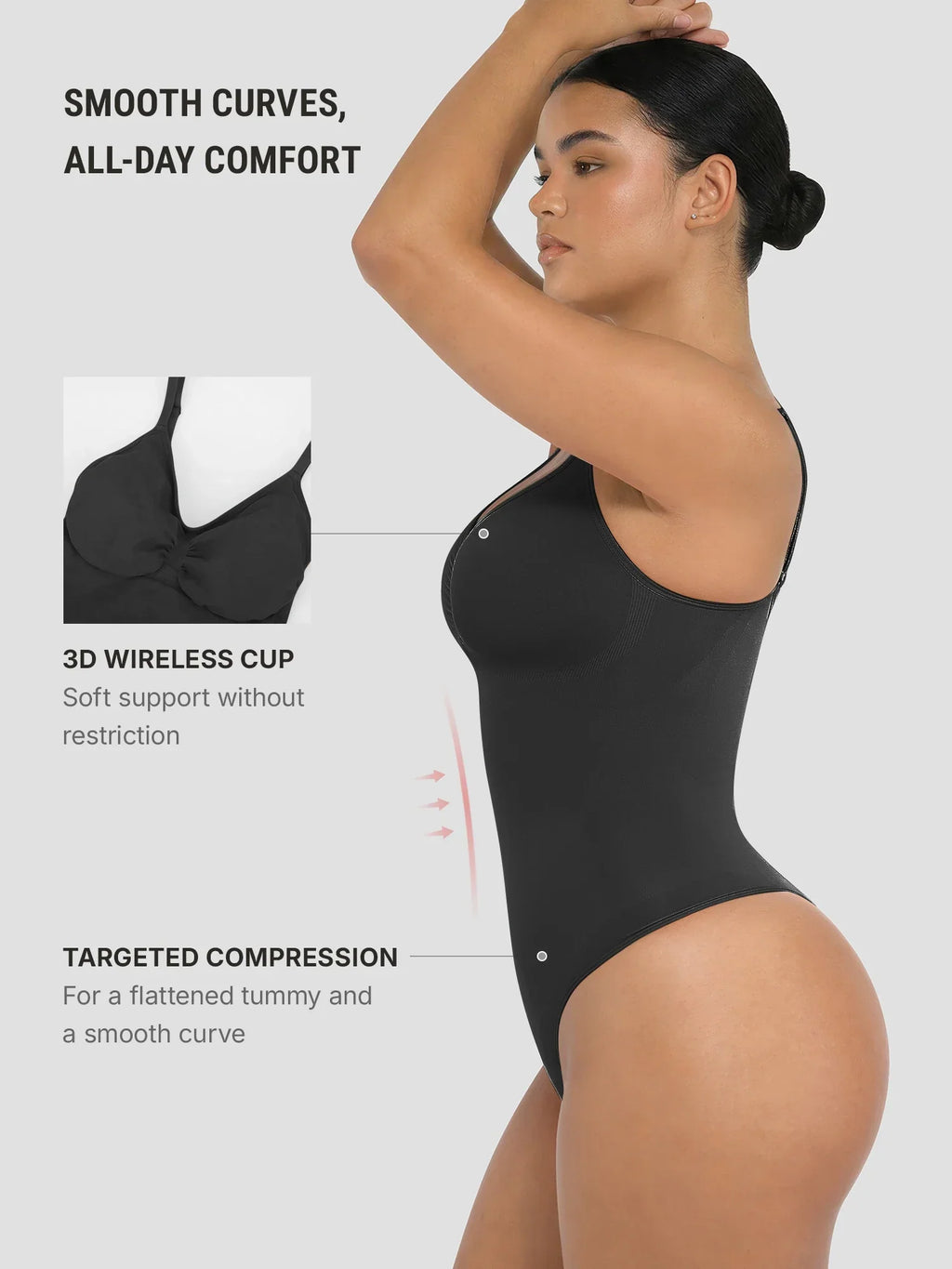 Tummy Control Seamless Bodysuit