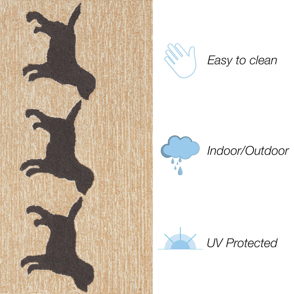 Frontporch Doggies Indoor Outdoor Mat