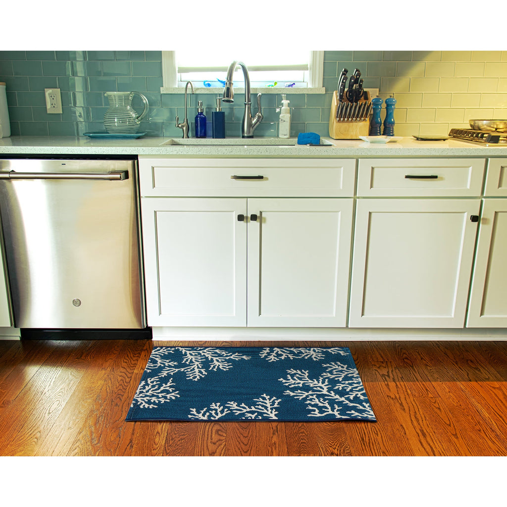 Esencia Coral Edge Indoor Outdoor Mat