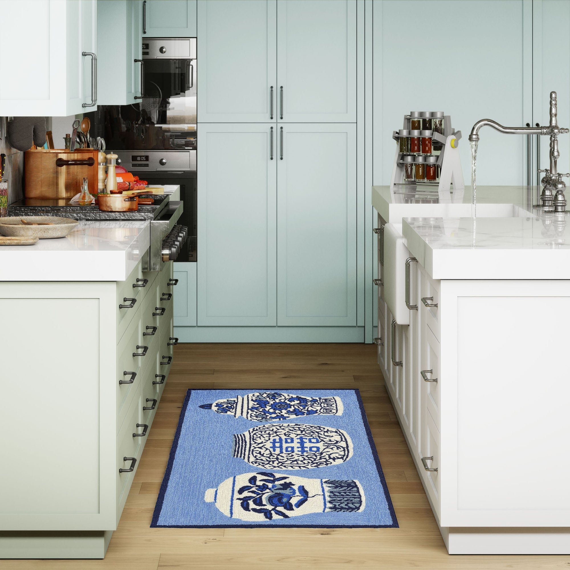 Frontporch Ginger Jars Indoor Outdoor Mat