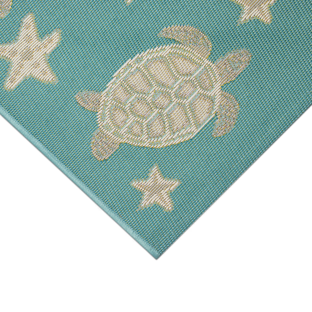 Esencia Turtle And Stars Indoor Outdoor Mat