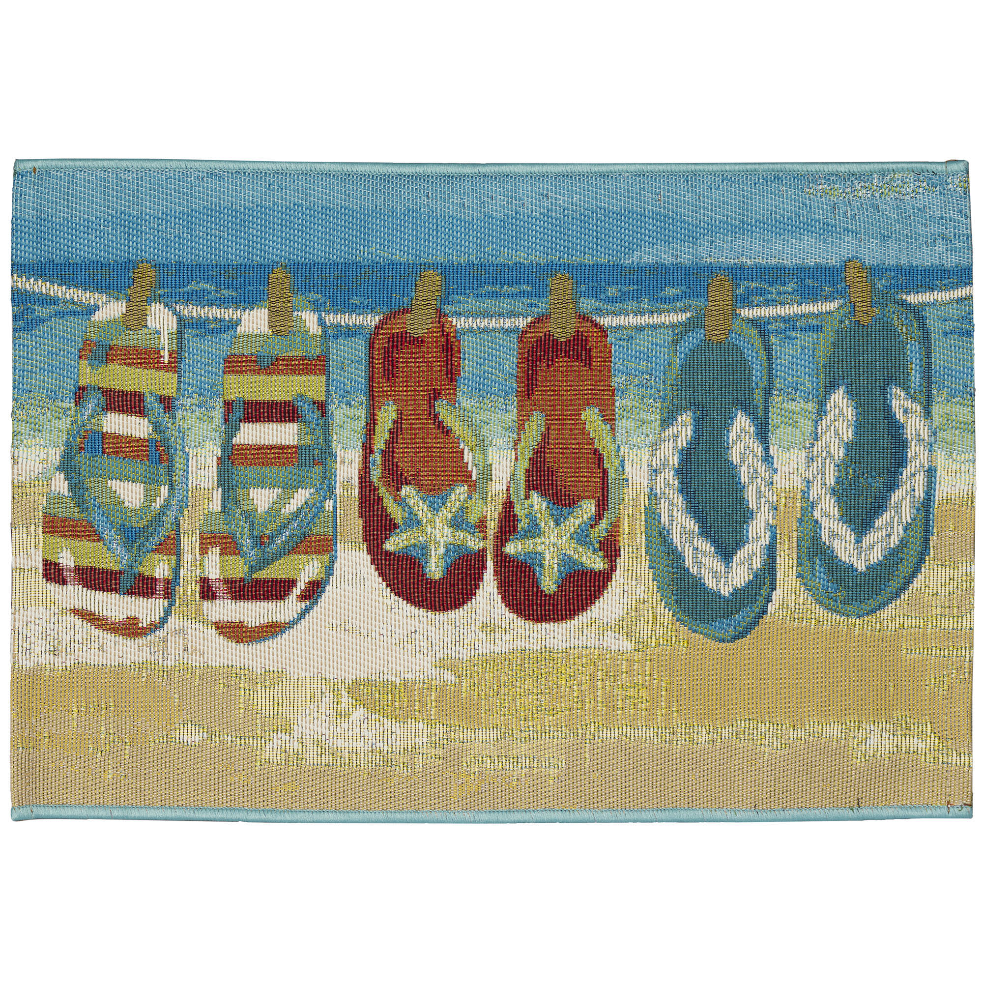 Esencia Flip Flops Forever Indoor Outdoor Mat