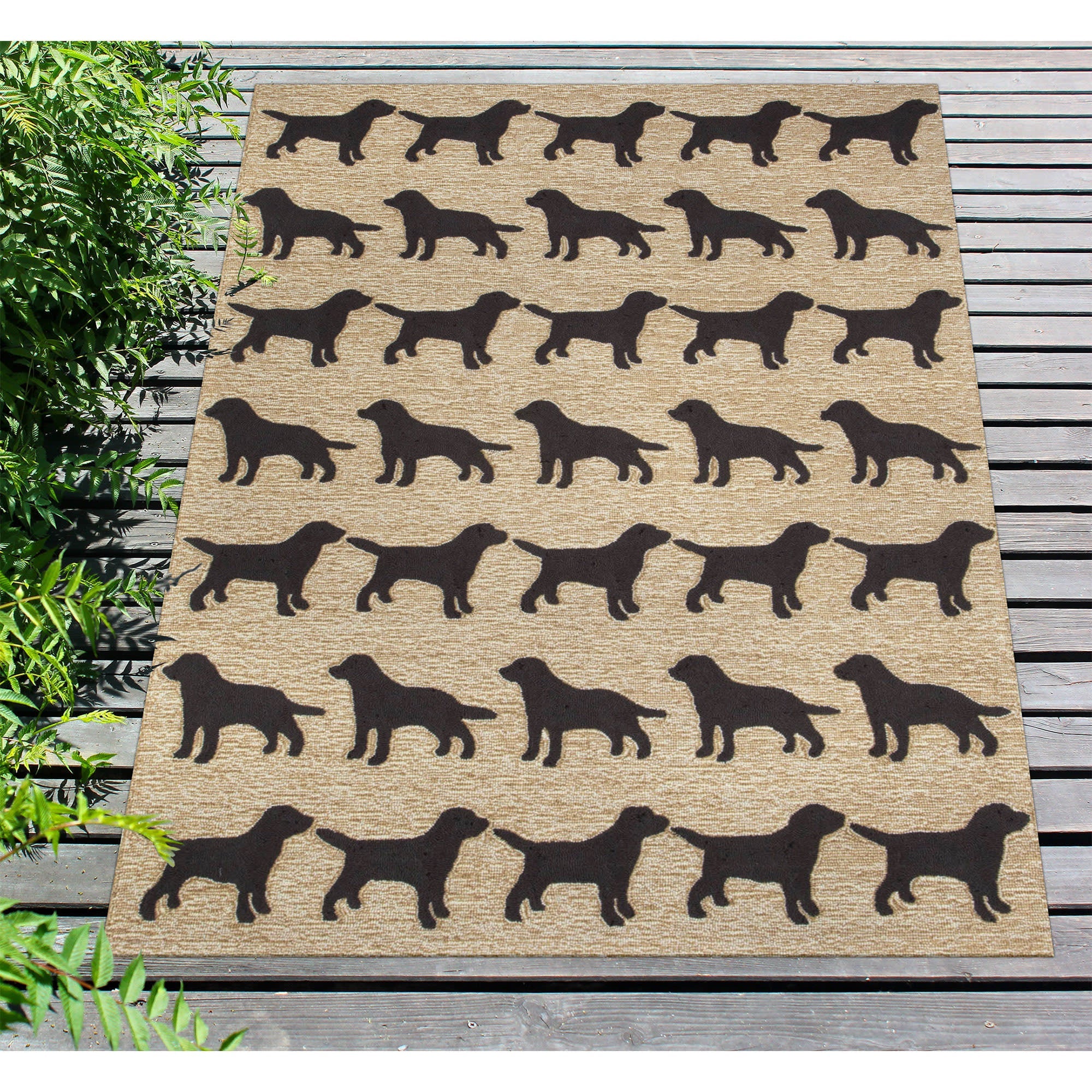 Frontporch Doggies Indoor Outdoor Mat
