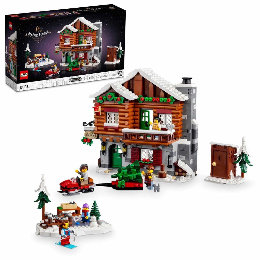 LEGO Icons Alpine Lodge Model Building Kit L77722