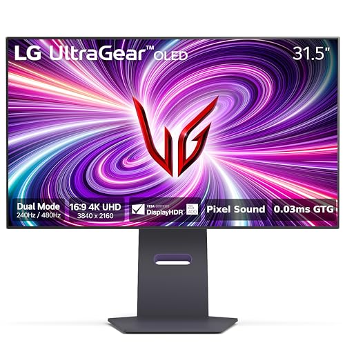 32-inch OLED Gaming Monitor UHD 240Hz 0.03ms DisplayHDR True Black 400 N618