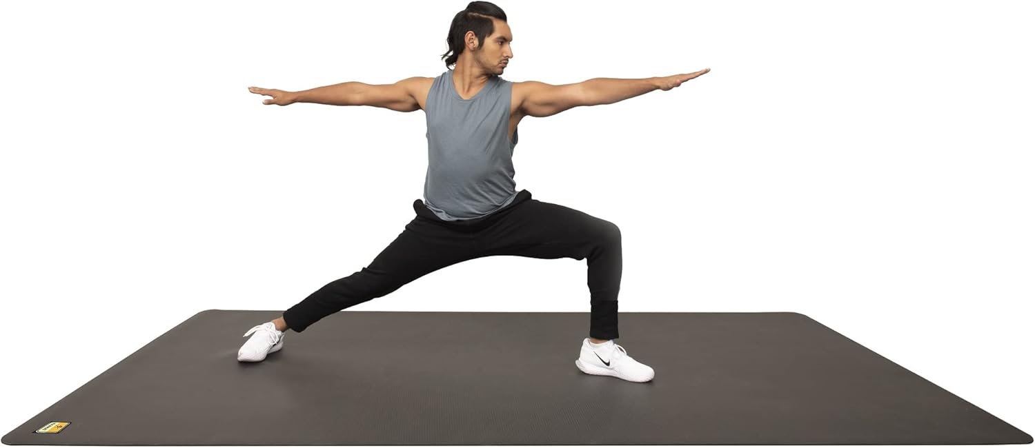 Large Exercise Mat 6 ft X 4 ft X 1/4" Thick R65866