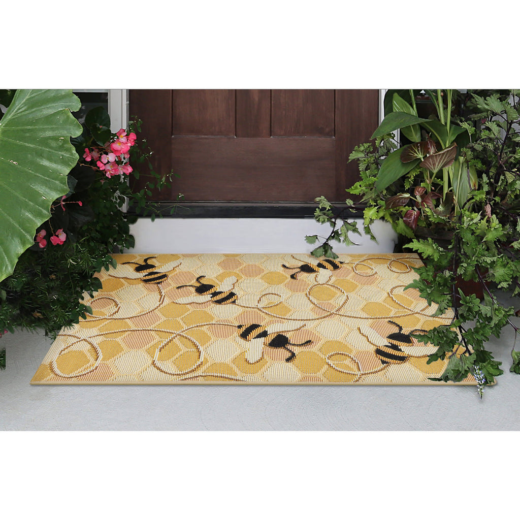 Esencia Bee Free Indoor Outdoor Mat