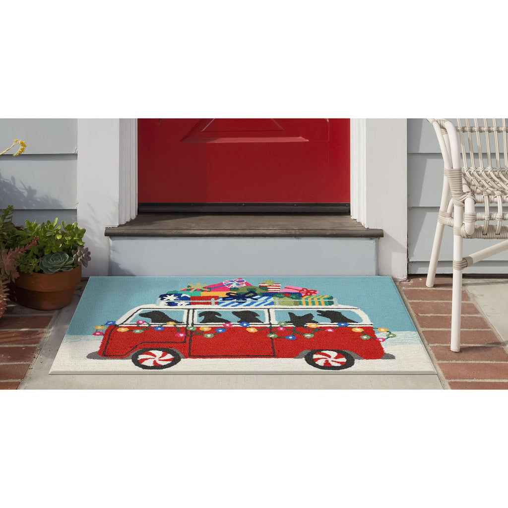 Frontporch Happy Howlidays Indoor Outdoor Mat