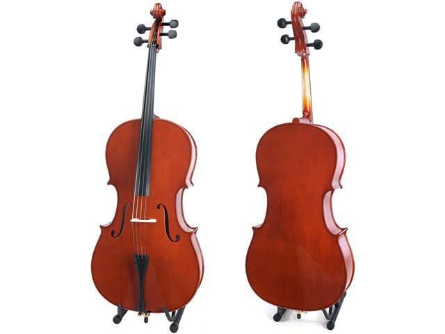 Student Cello with Soft Case, Bow, Rosin, Bridge and Extra Set of Strings, Size 1/4 L143649