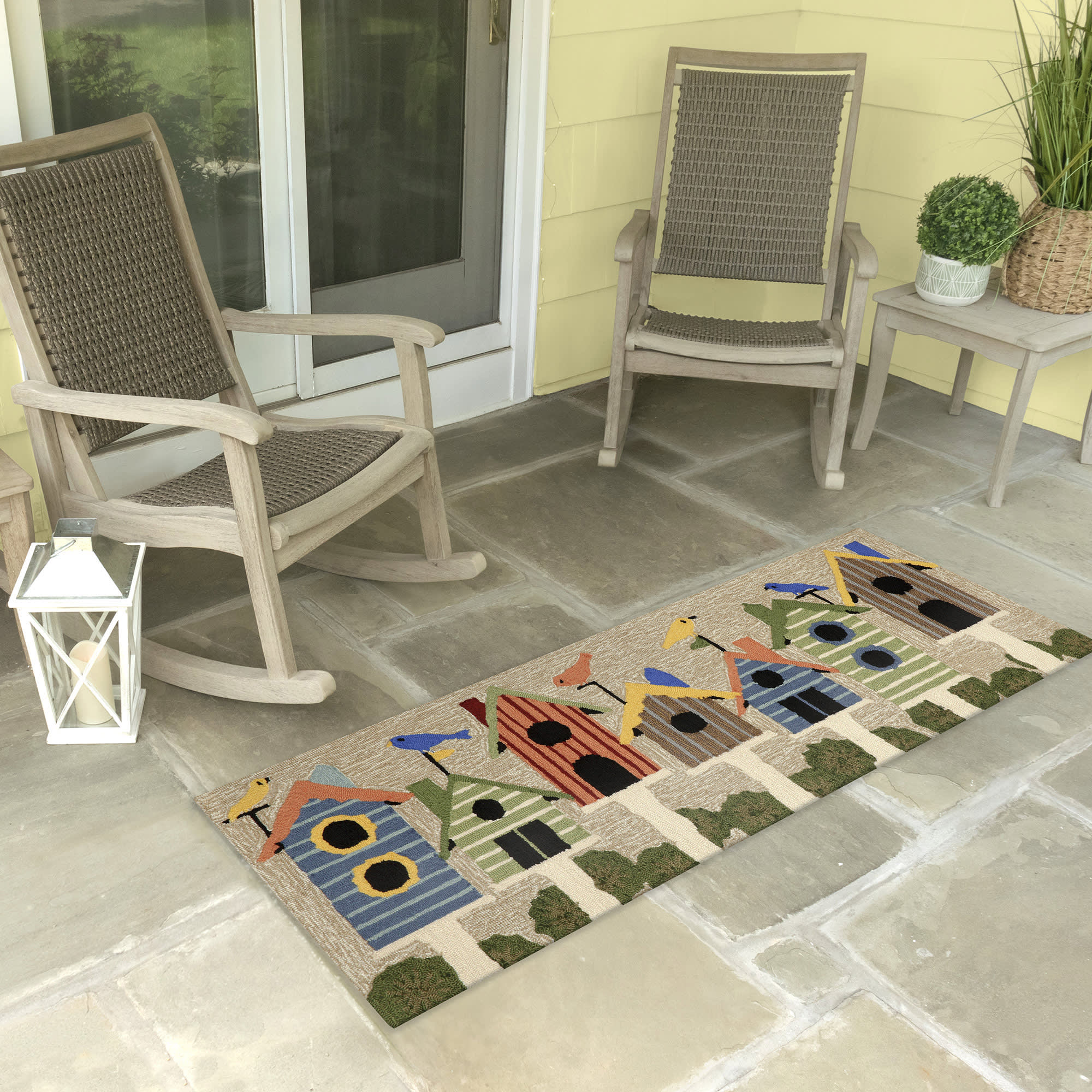 Frontporch Birdhouses Indoor Outdoor Mat