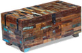 Solid Reclaimed Wood Coffee Table Box Chest 31.5"x15.7"x13.8" Z611
