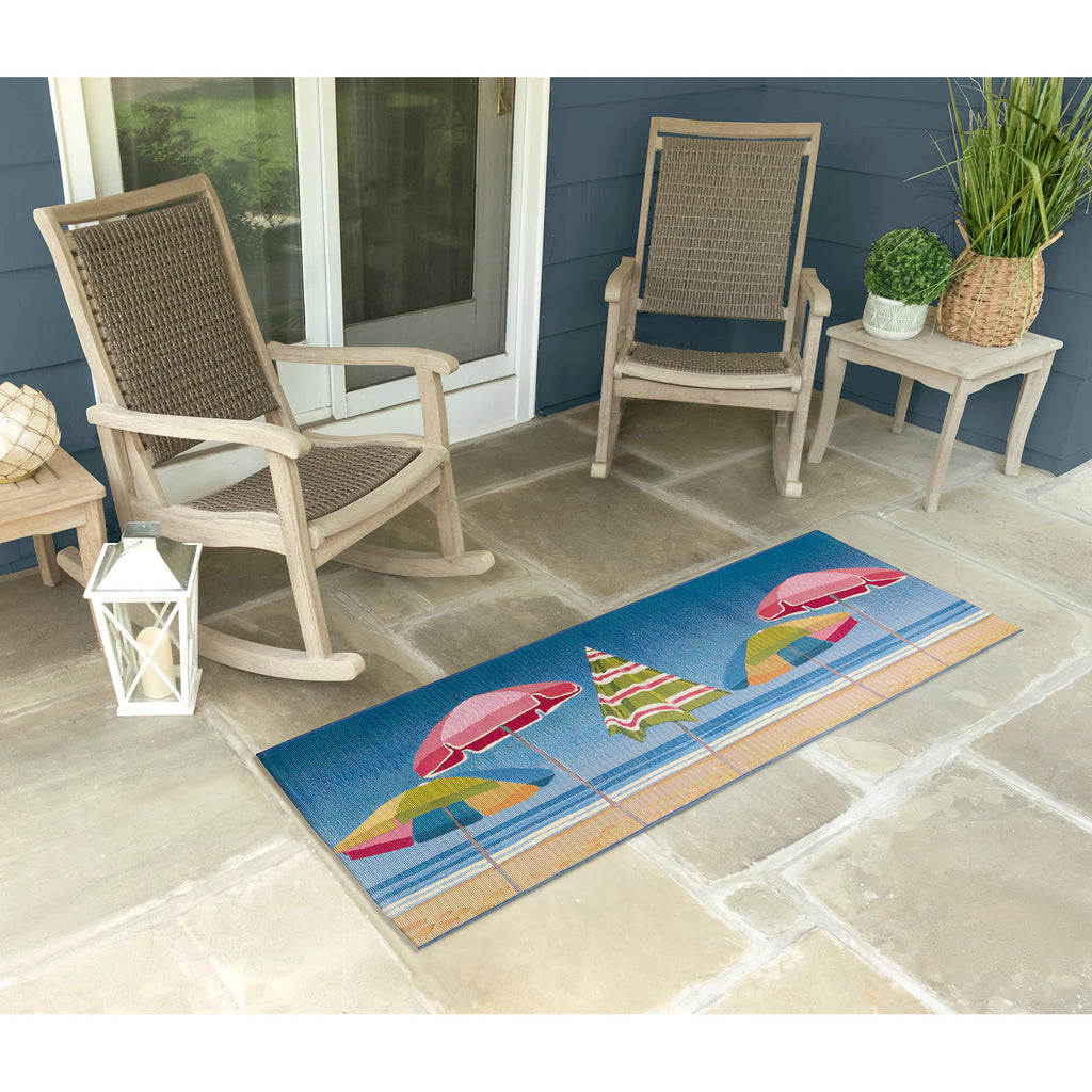 Esencia Beach Umbrella Indoor Outdoor Mat