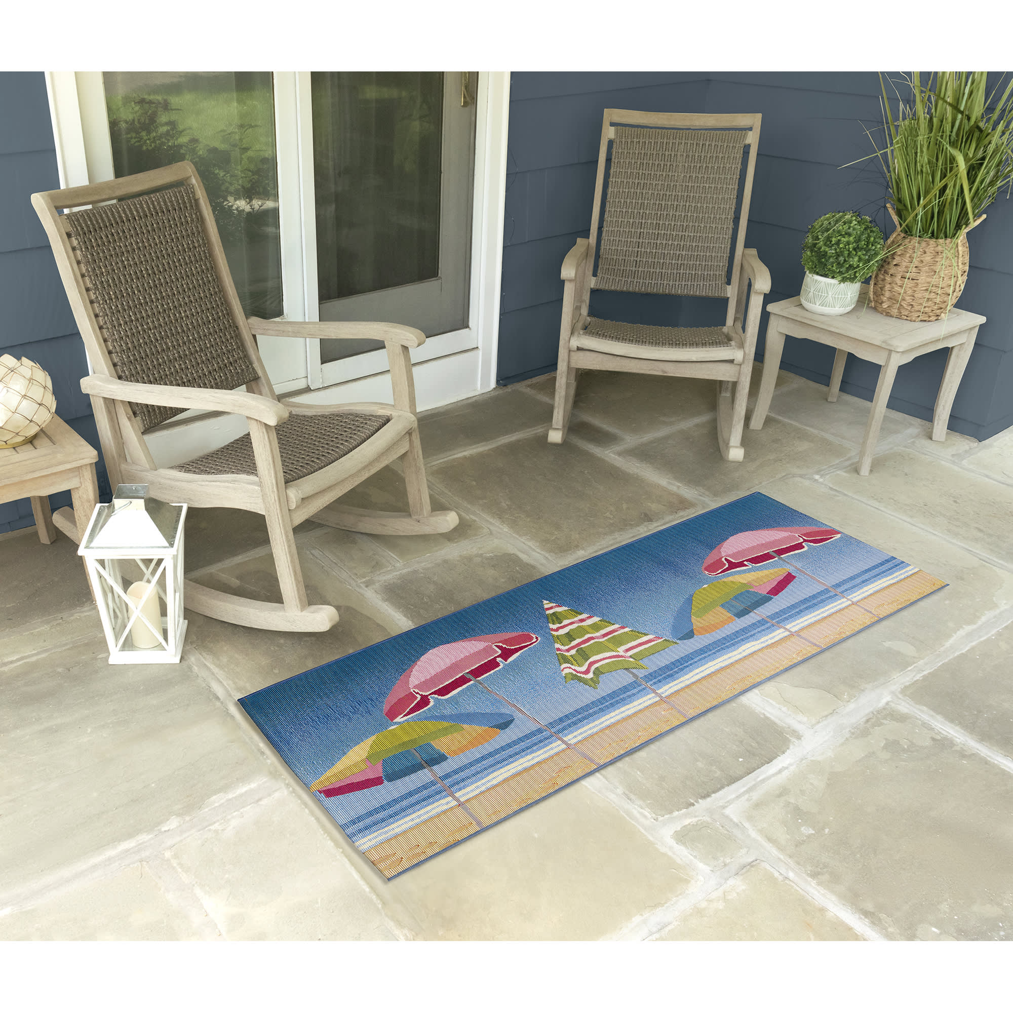 Esencia Beach Umbrella Indoor Outdoor Mat