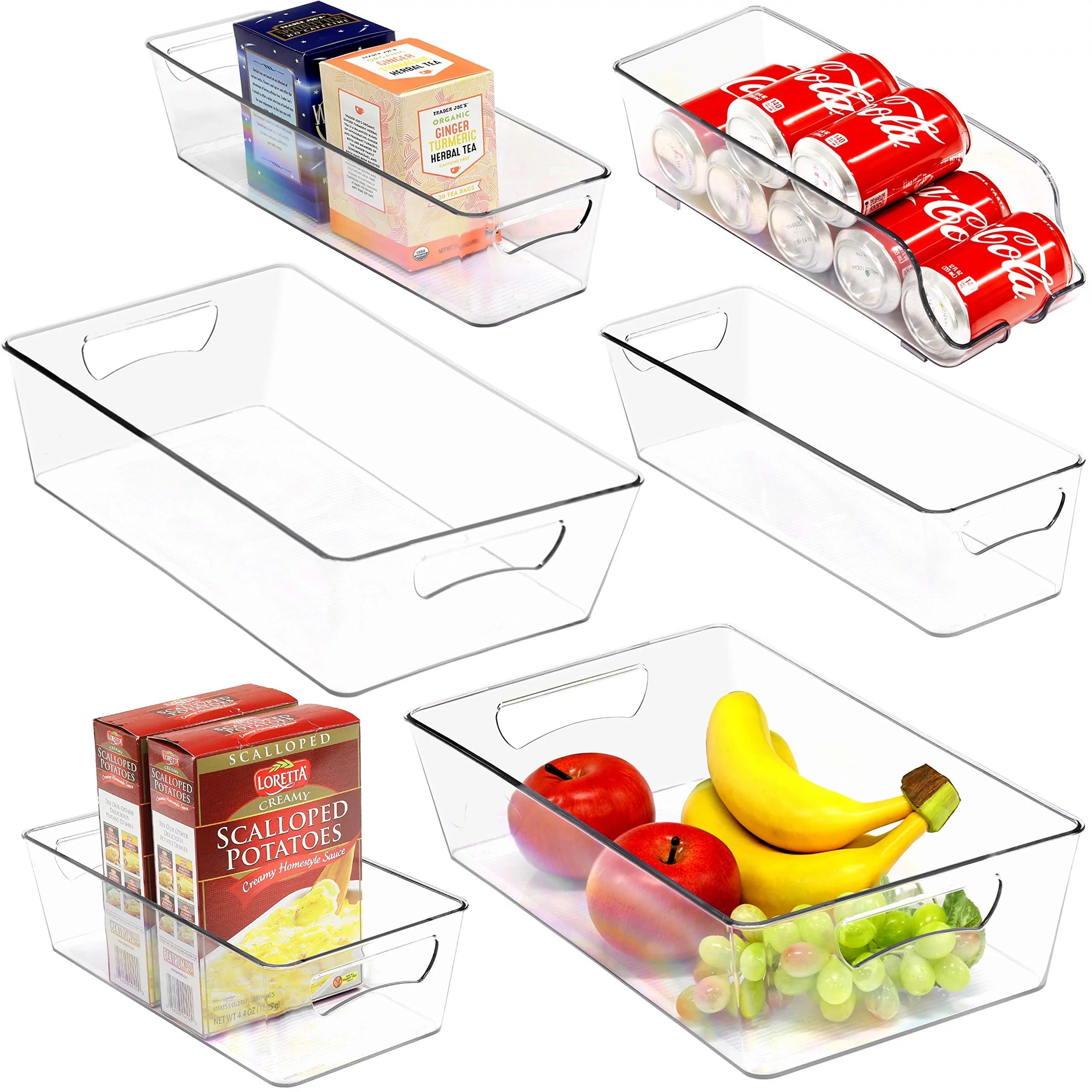 Set of 6 Refrigerator Storage Organizer P6055