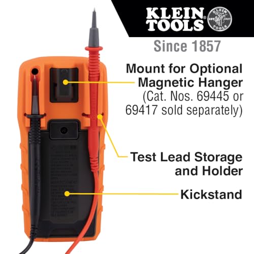 Digital Manual-Ranging 600V AC/DC Multimeter D93445