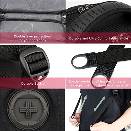 Large Backpack with USB Charging Port and RFID Protection M416990