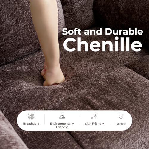 Beige Oversized Power Lift Recliner Chair with Massage and Heat Y903045