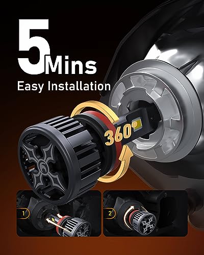 20000LM 6000k Cool White LED Combo Kit, Pack of 4 Z48201