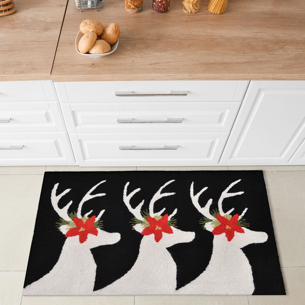 Frontporch Reindeer Indoor Outdoor Mat
