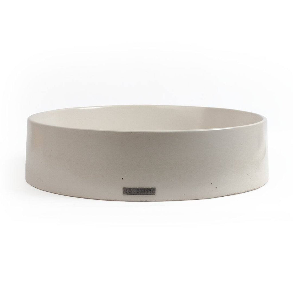 Yellow Concrete Vessel Sink U119157