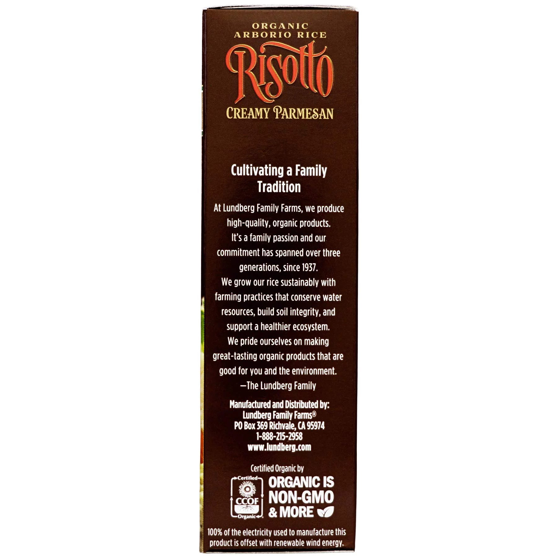 Organic Arborio Rice Risotto, 5.5 oz 6-Pack G5361