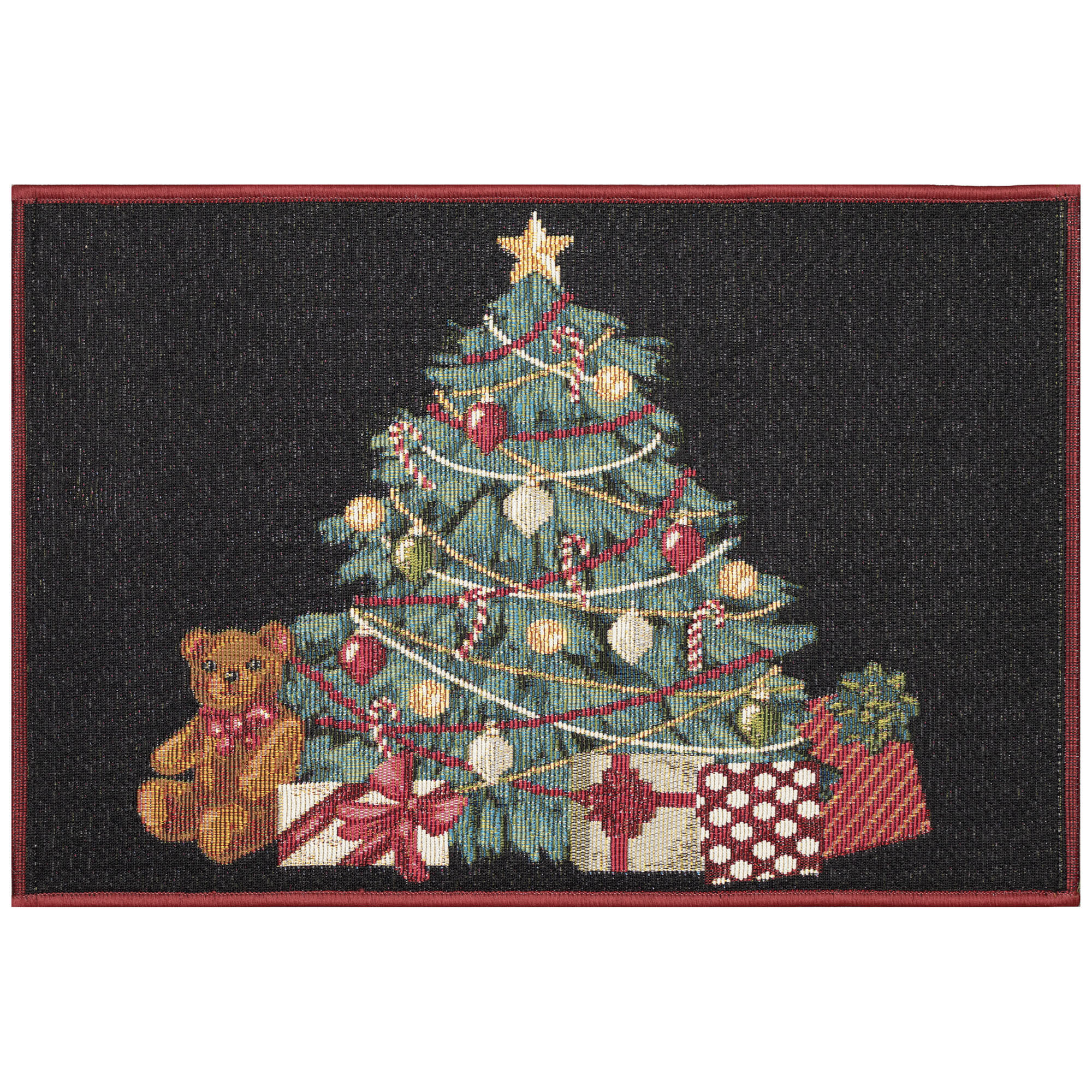 Esencia Oh Christmas Tree Indoor Outdoor Mat