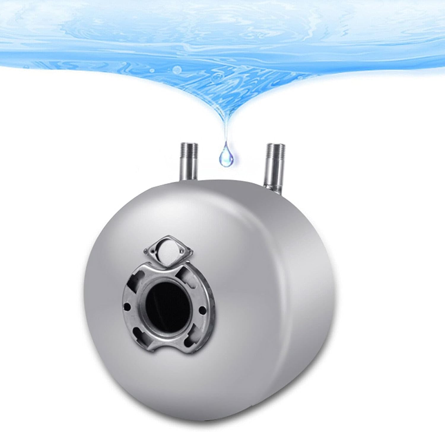 1500W 8L 110V Compact Instant Electric Tank Hot Water Heater IPX4 Mini Tankless Shower 75 ℃ Z357