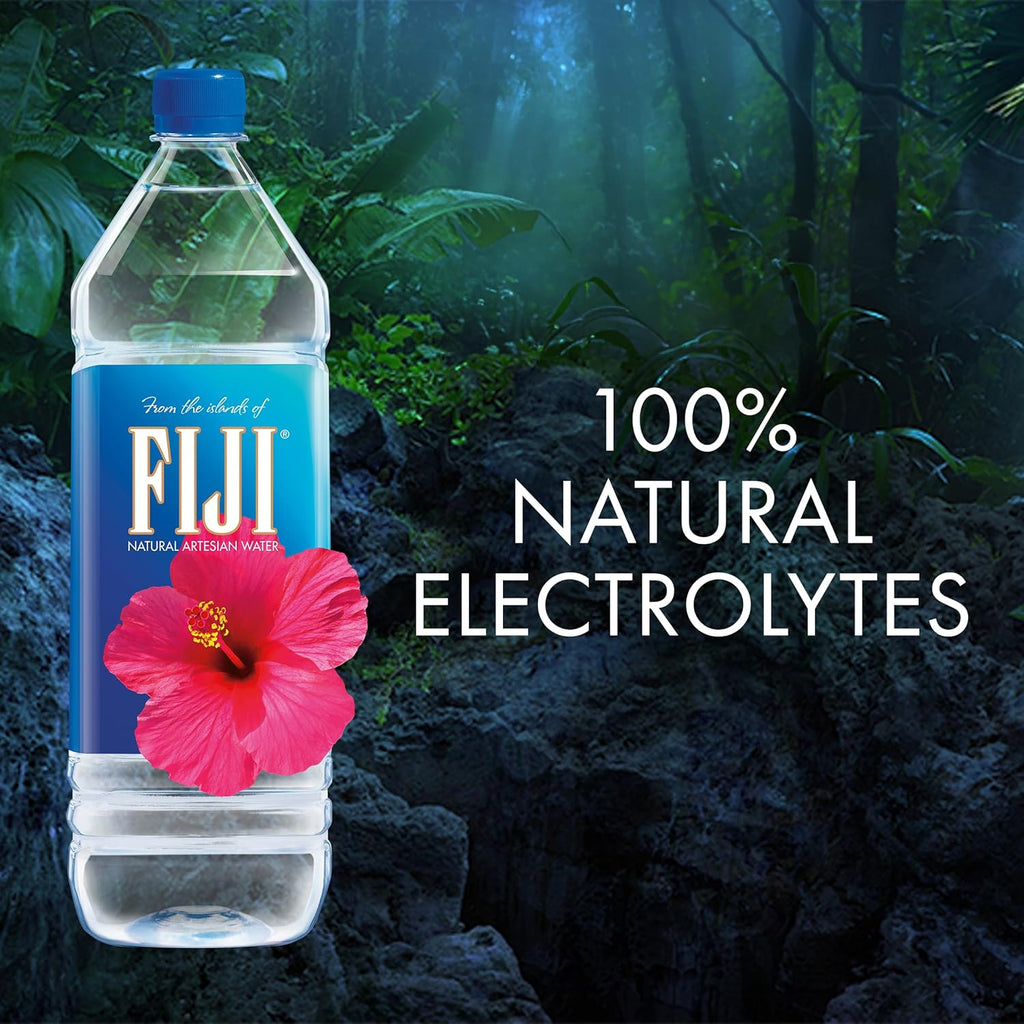Natural Artesian Bottled Water 1.5 Liters / 50.7 Fl Ounce (Pack of 12) D45889