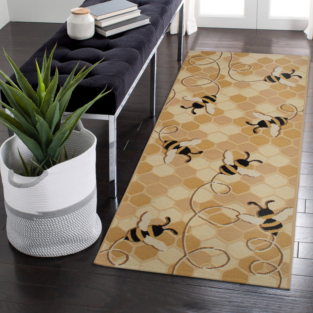 Esencia Bee Free Indoor Outdoor Mat