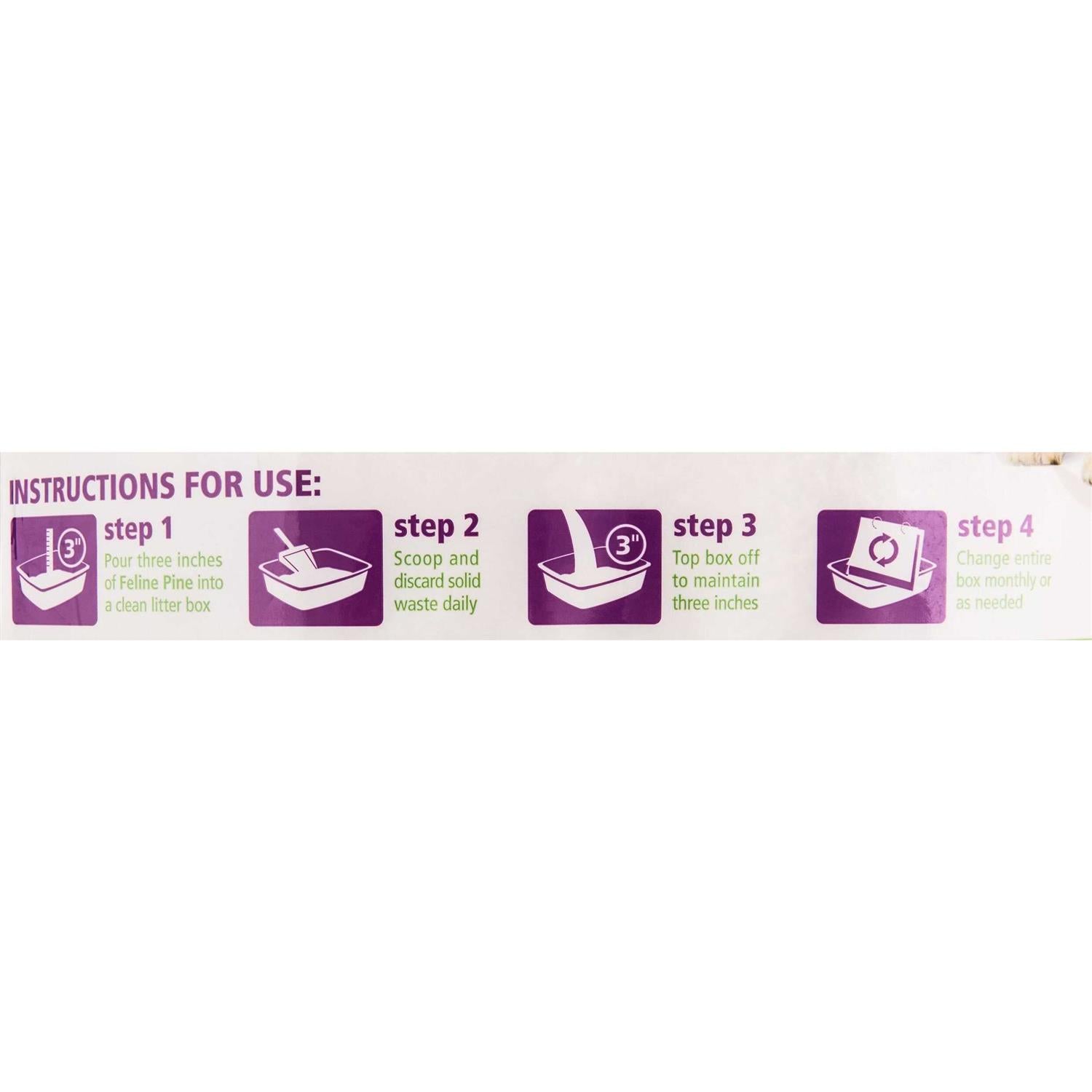 Feline Pine Clumping Cat Litter H693