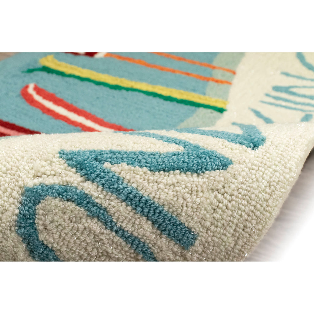 Frontporch Gone Skiing Indoor Outdoor Mat