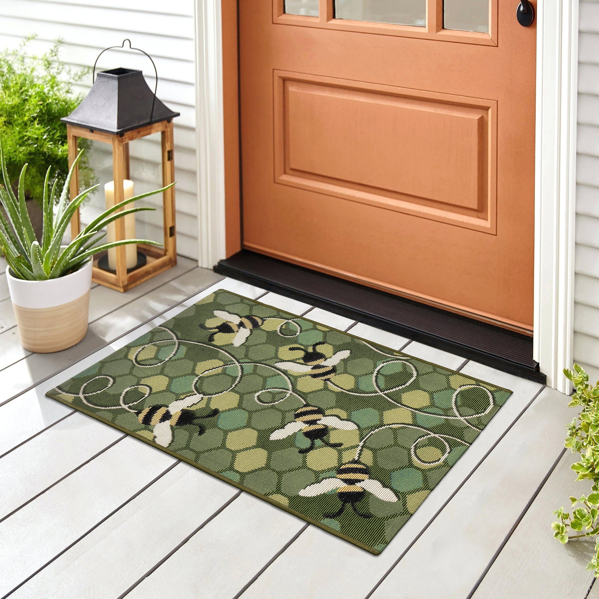 Esencia Bee Free Indoor Outdoor Mat