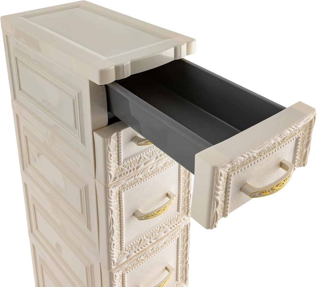 8 Drawer Narrow Storage Cabinet with Pull Handles Y6853