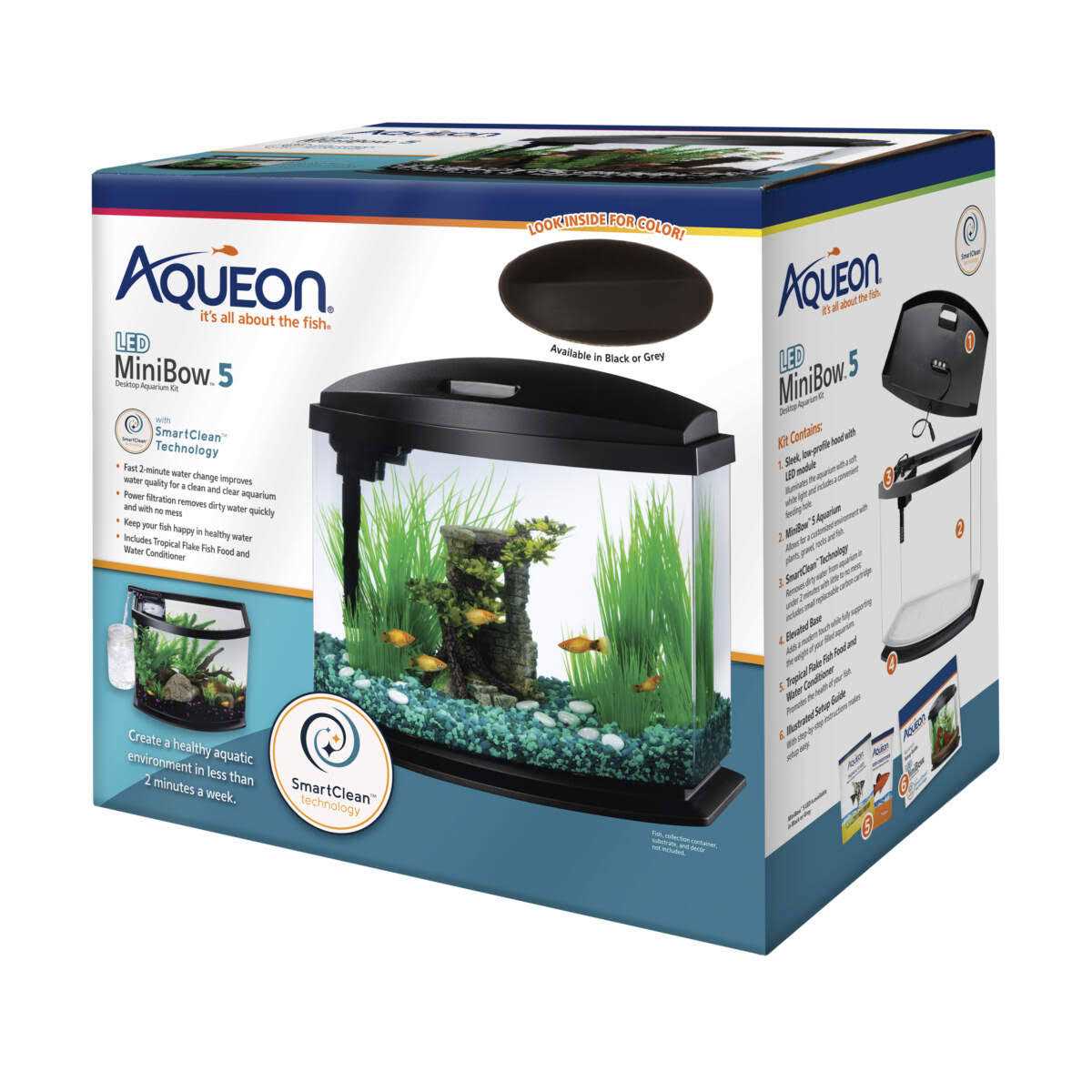 2.5 Black LED Aquarium Kit N74454