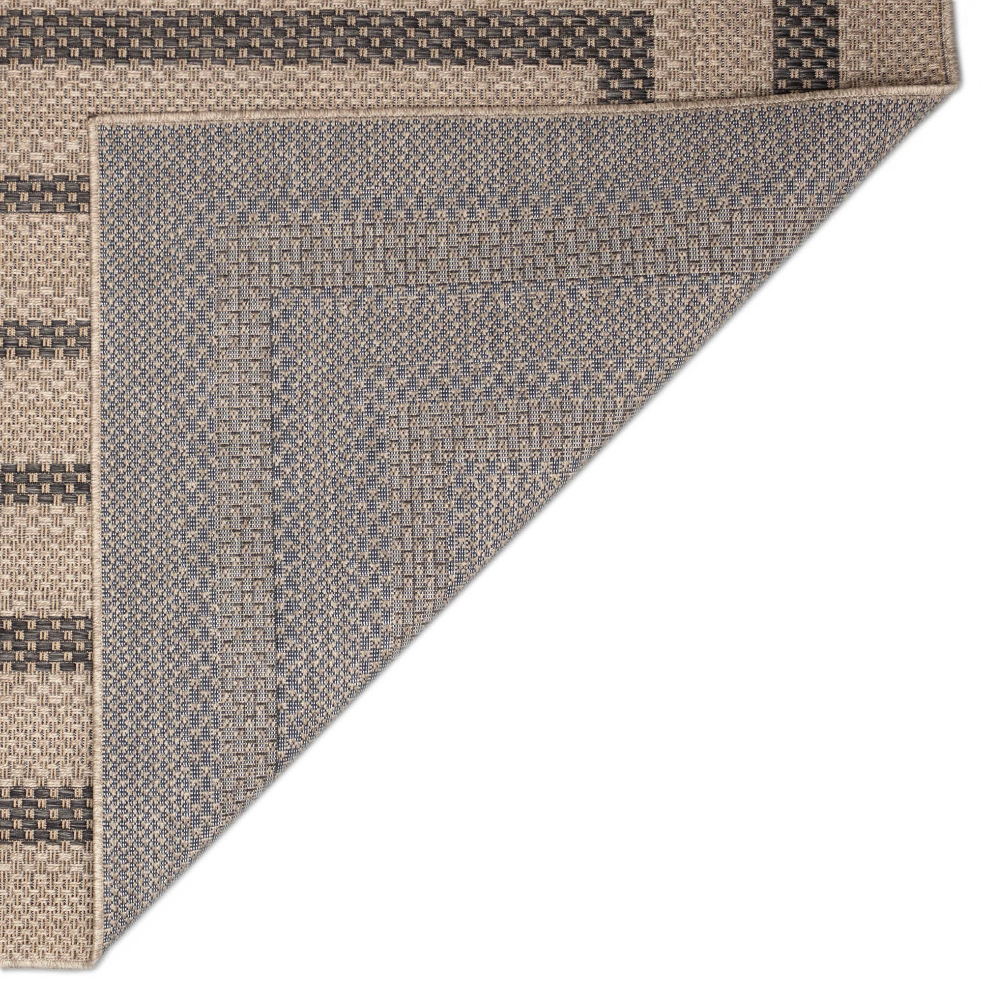 Monaco Multi Border Indoor Outdoor Area Rug