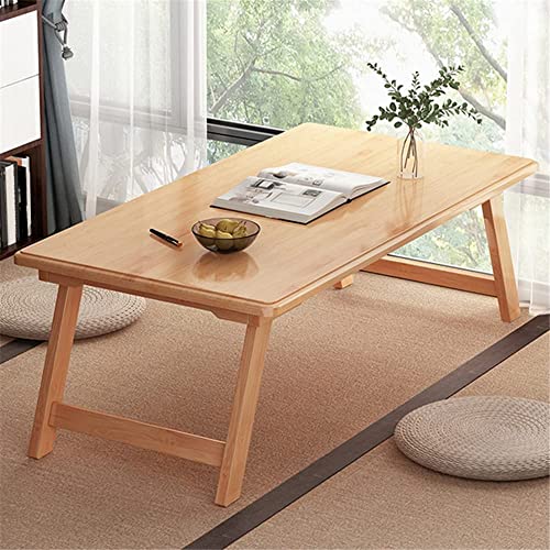 Walnut Bamboo Rectangular Folding Coffee Table E9085