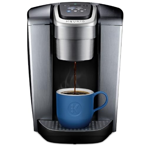 Brushed Silver Single Serve K-Cup Pod Coffee Maker Q604380