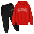 Hoodie Pullover Sweatshirt Printed Long Sleeve Sets N837122