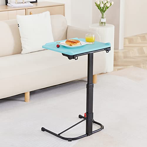 Light Blue Folding TV Tray Table Q121