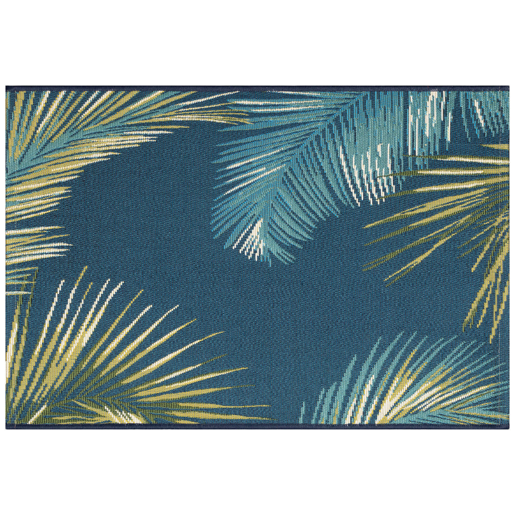 Esencia Palm Border Indoor Outdoor Mat