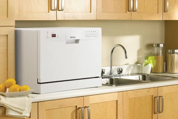 White Countertop Dishwasher C70475